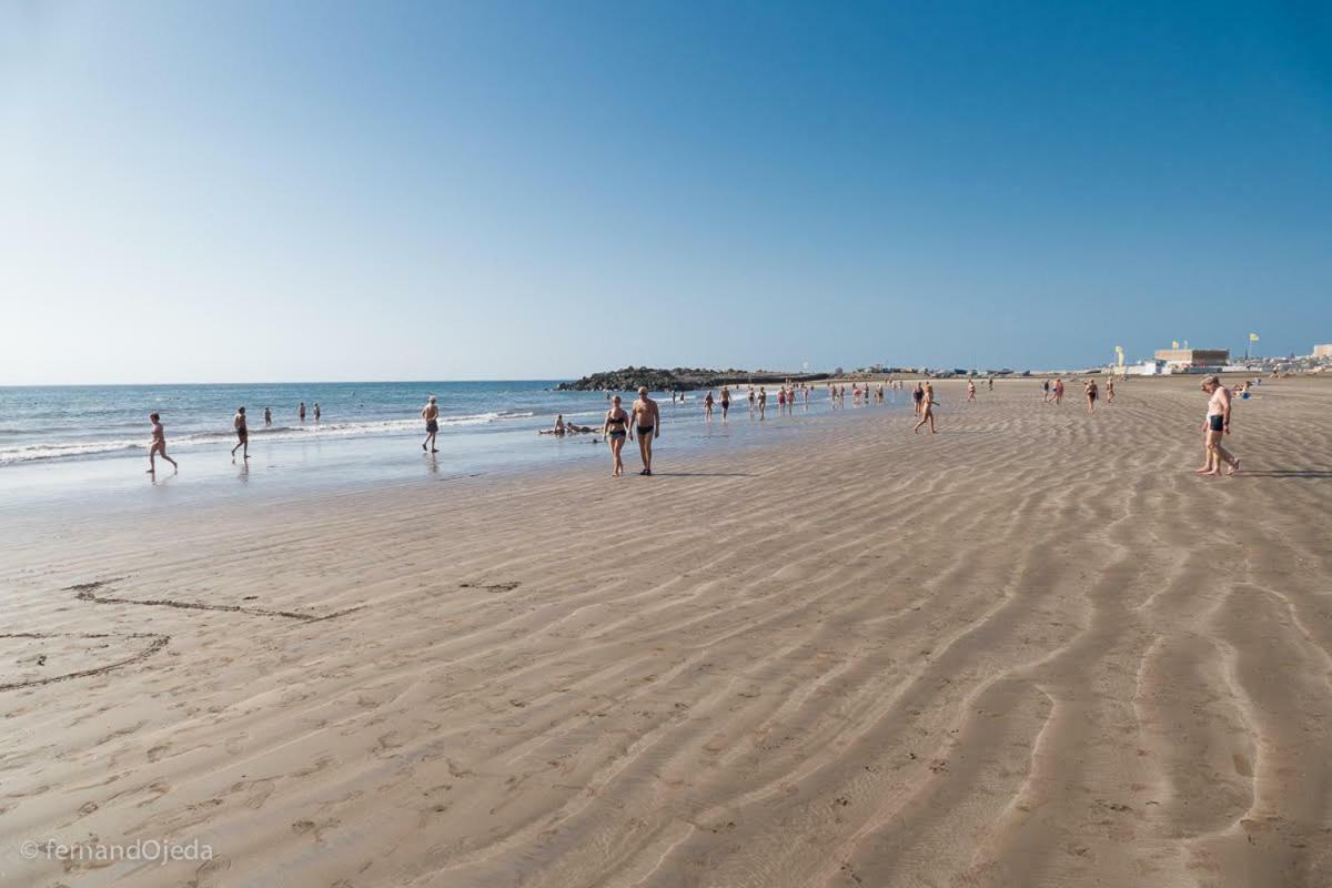 Appartamento First Line Seaside San Agustín Esterno foto
