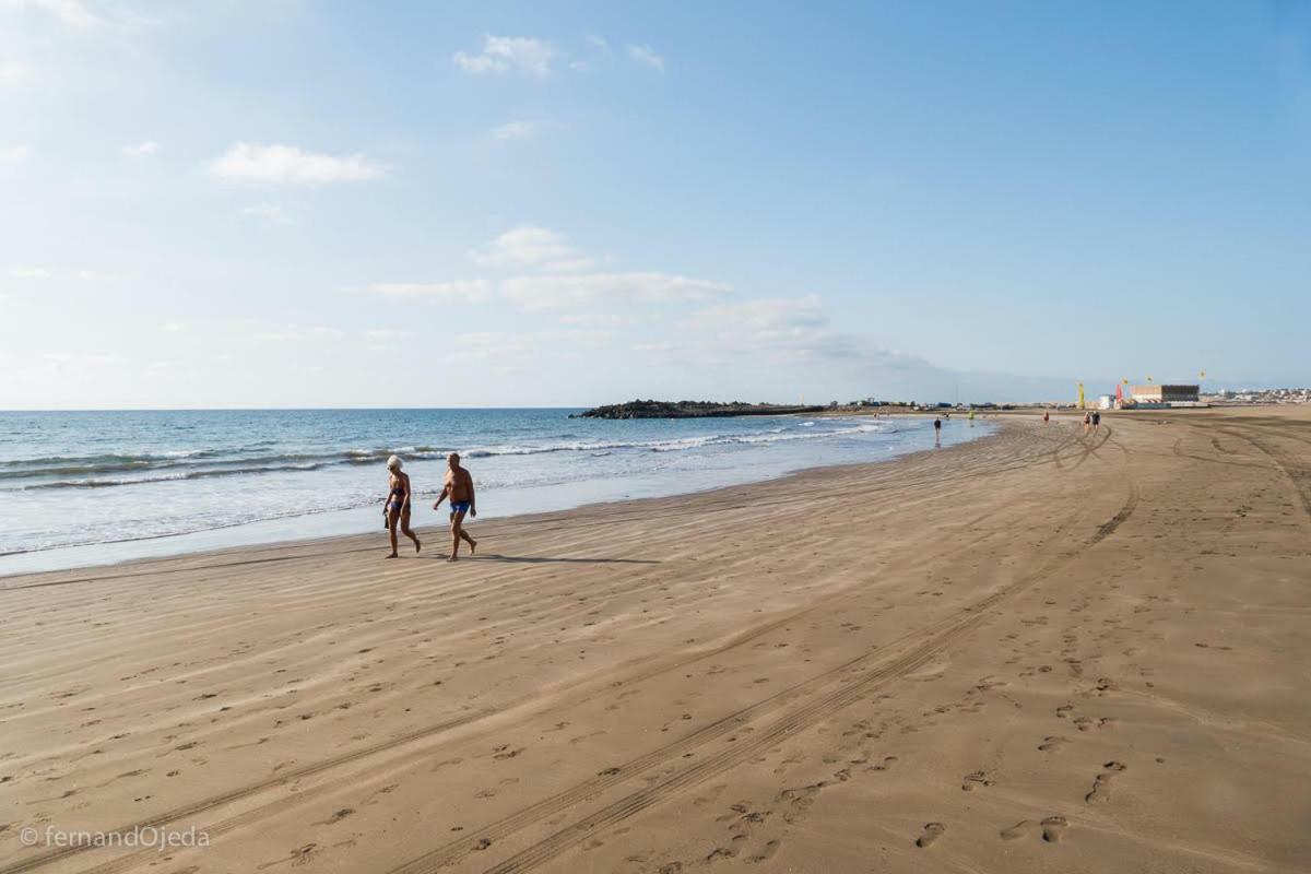 Appartamento First Line Seaside San Agustín Esterno foto
